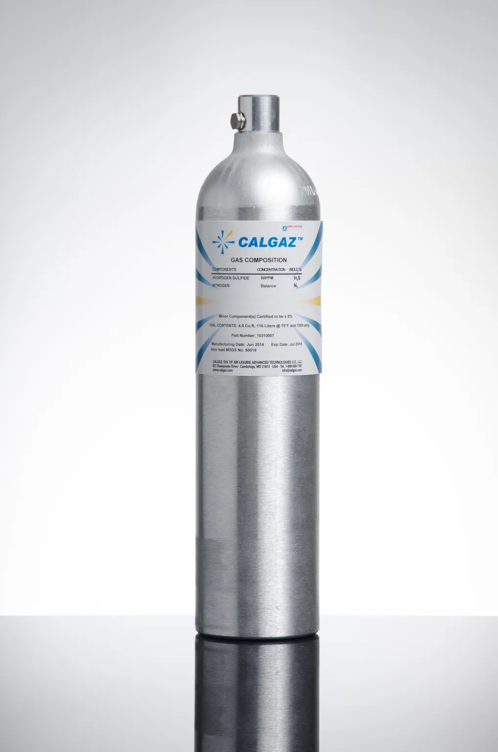 10AL Aluminium Cylinders